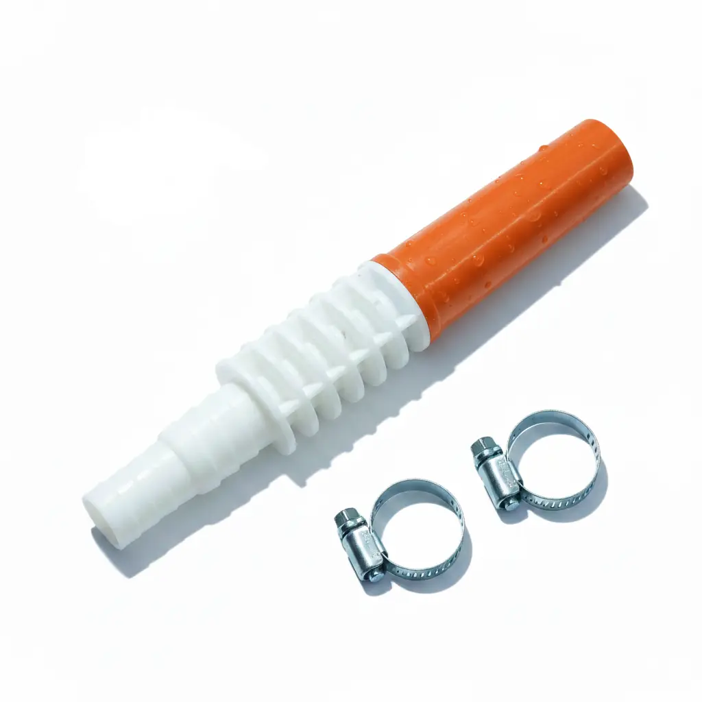 Orange garden and car Shower