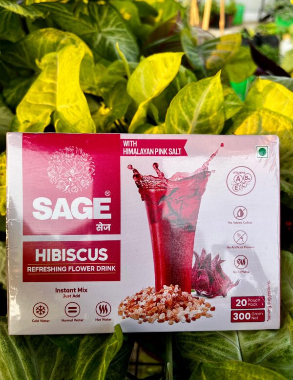 HIBISCUS Refreshing Flower Drink (With Himalayan Pink Salt) (300 g)