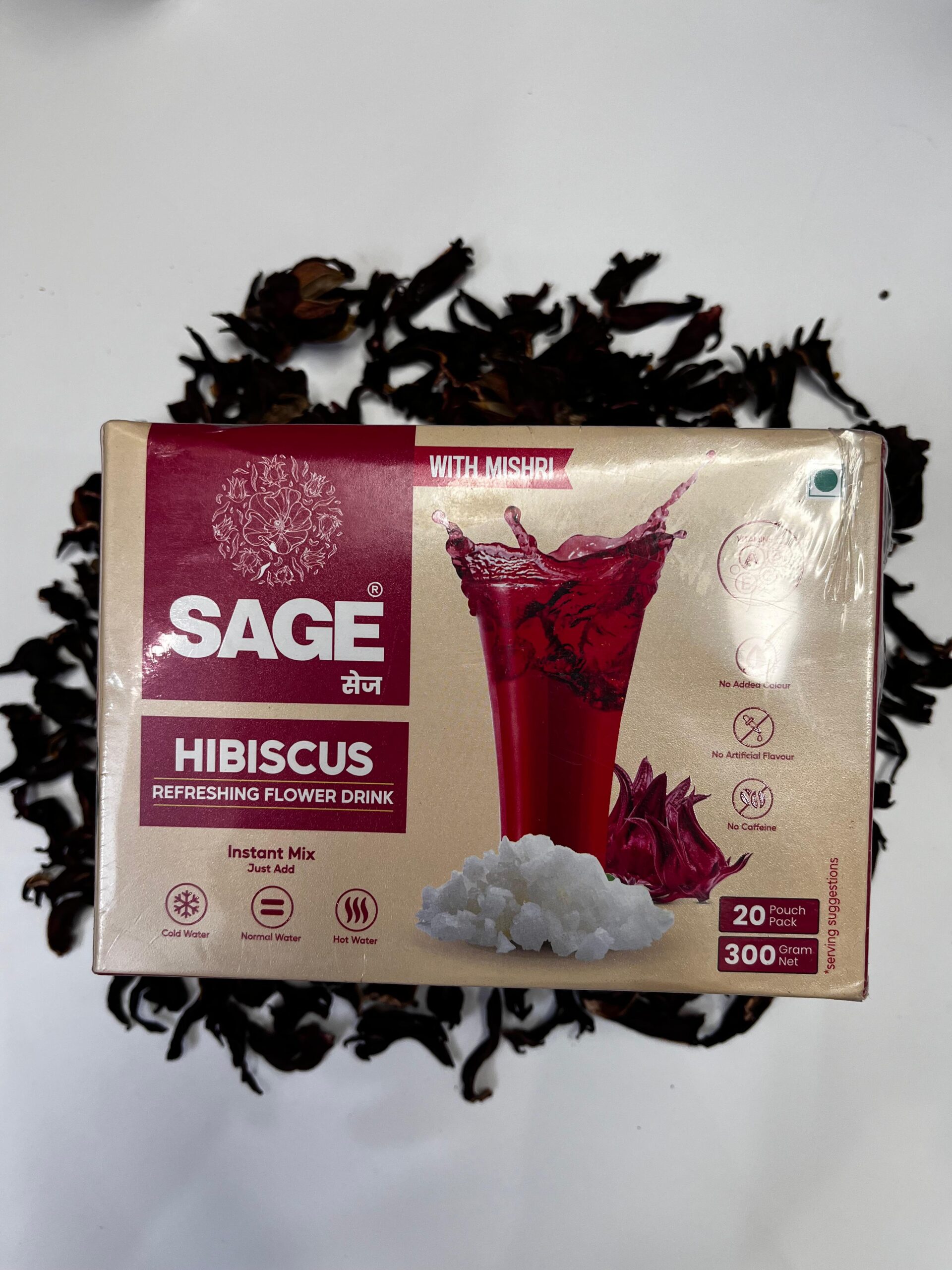 HIBISCUS Refreshing Flower Drink (With Mishri) (300 g)